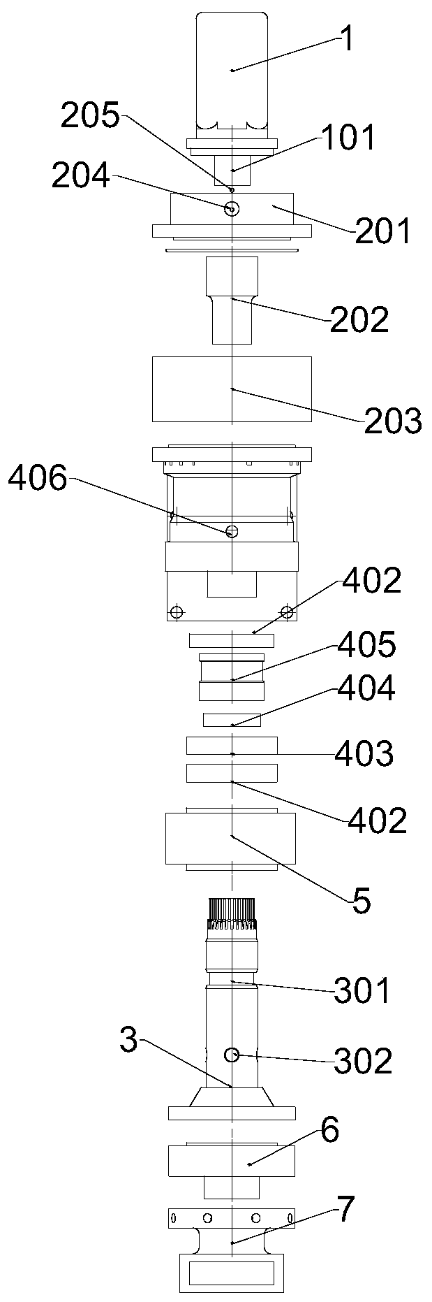 Power head for water well drilling rig