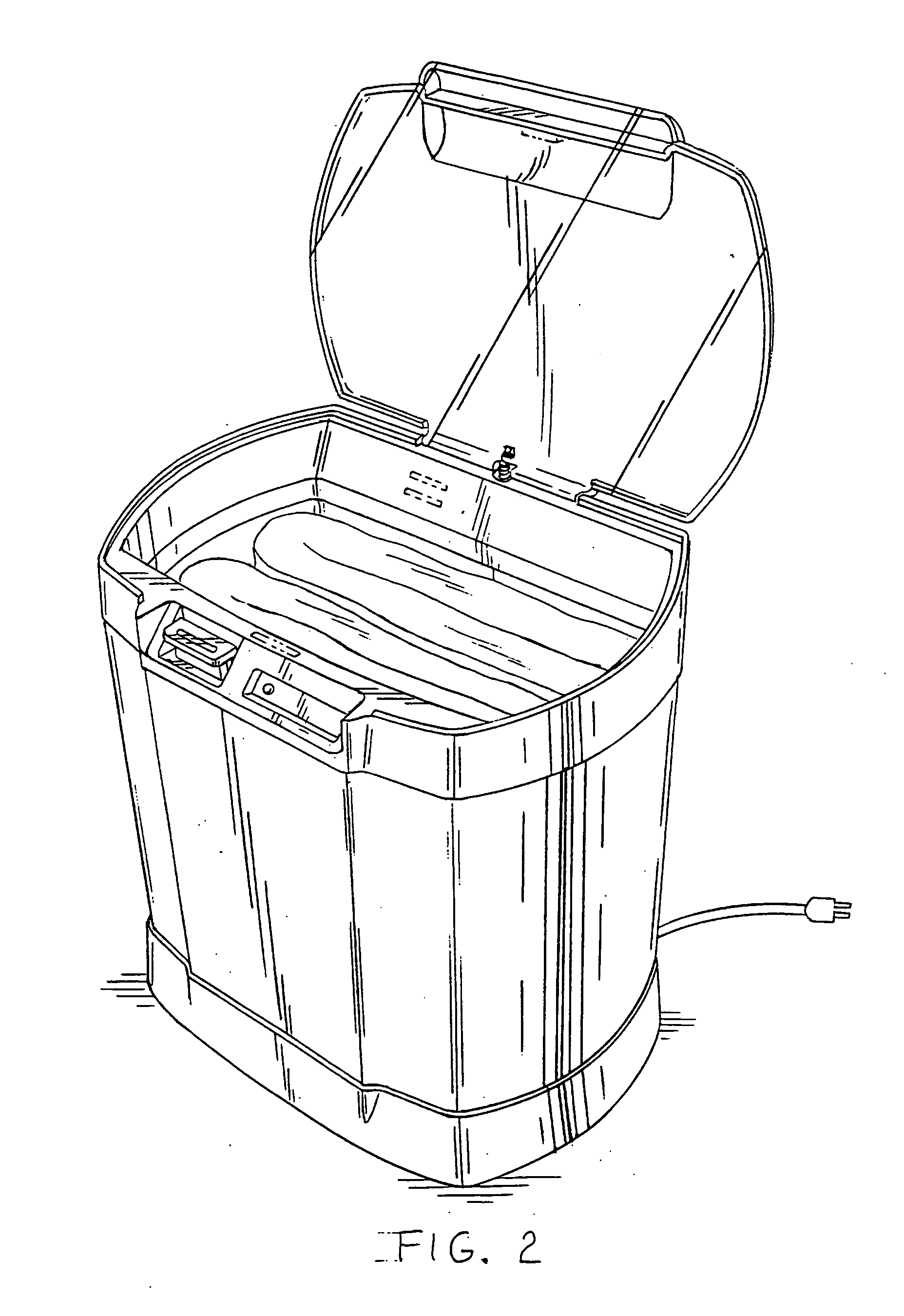 Portable warming device and method for warming an article