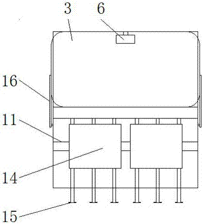 Agricultural clod crushing device