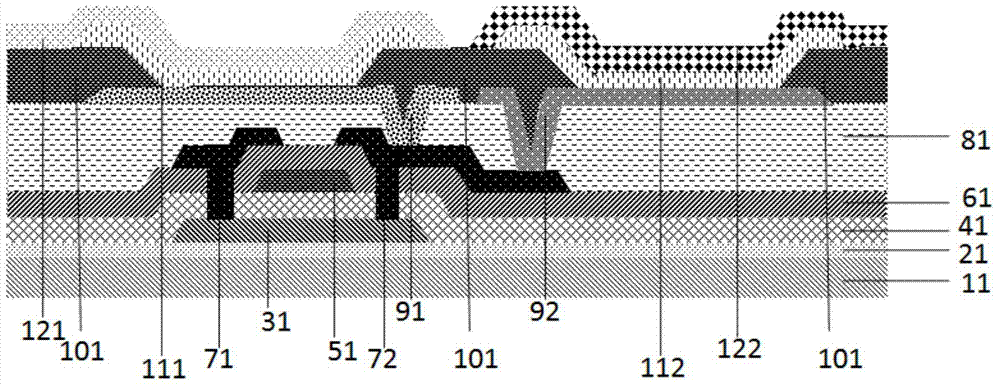 Double-side display device and manufacturing method thereof