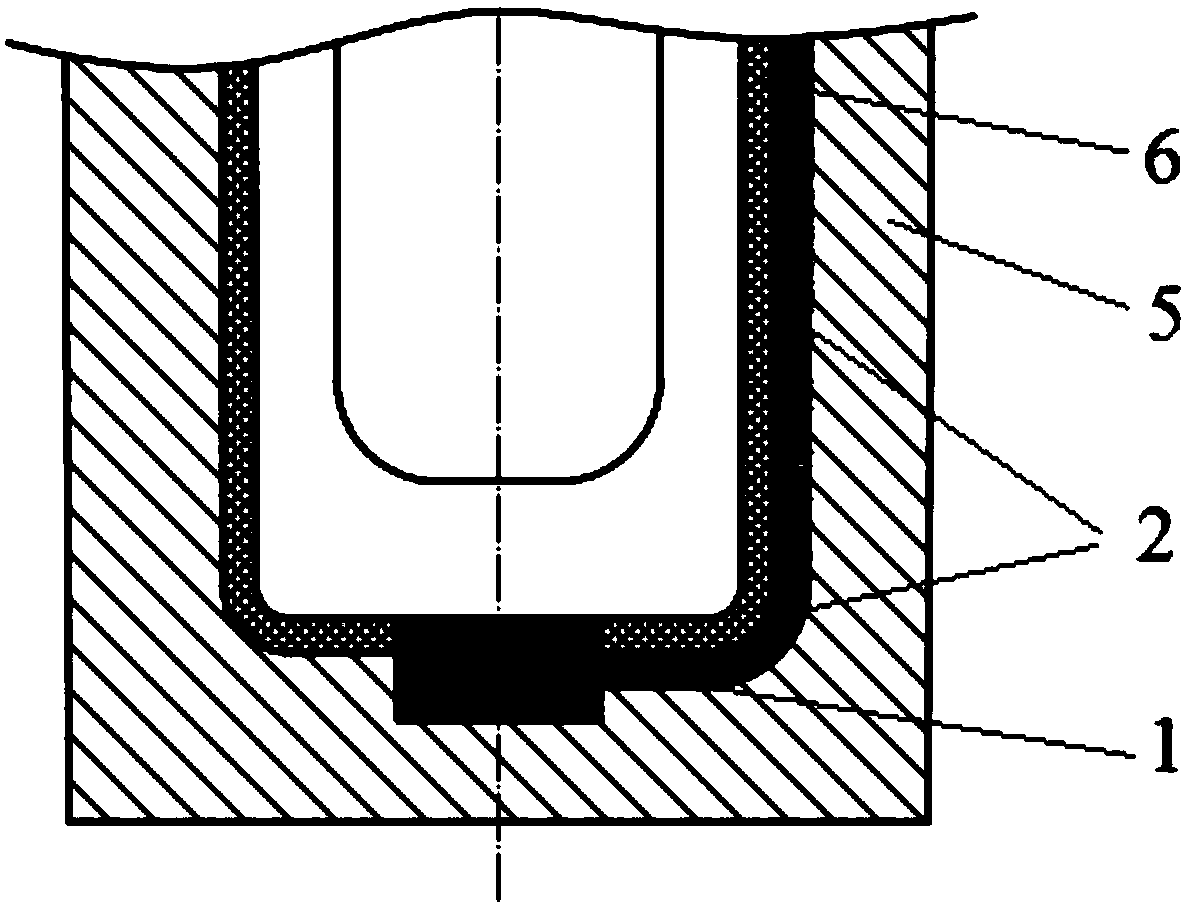 Bottom blowing ventilation submersed nozzle