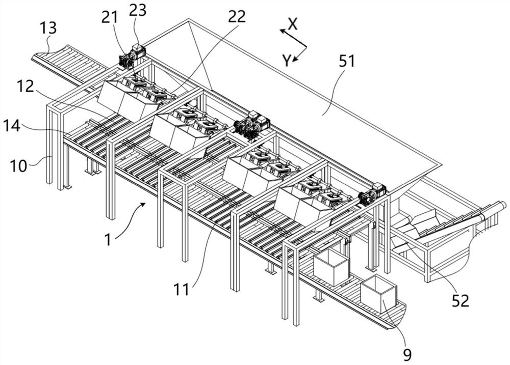 Heat preservation box ice changing system and method and storage system