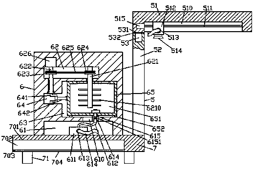 Construction site dust removing device