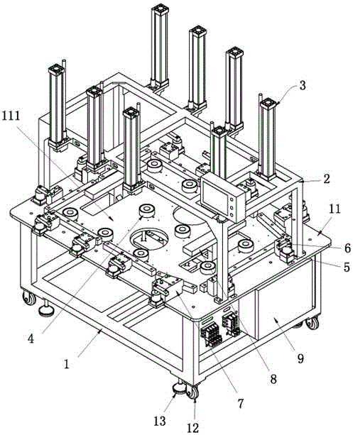 Welding tool fixture for power battery base