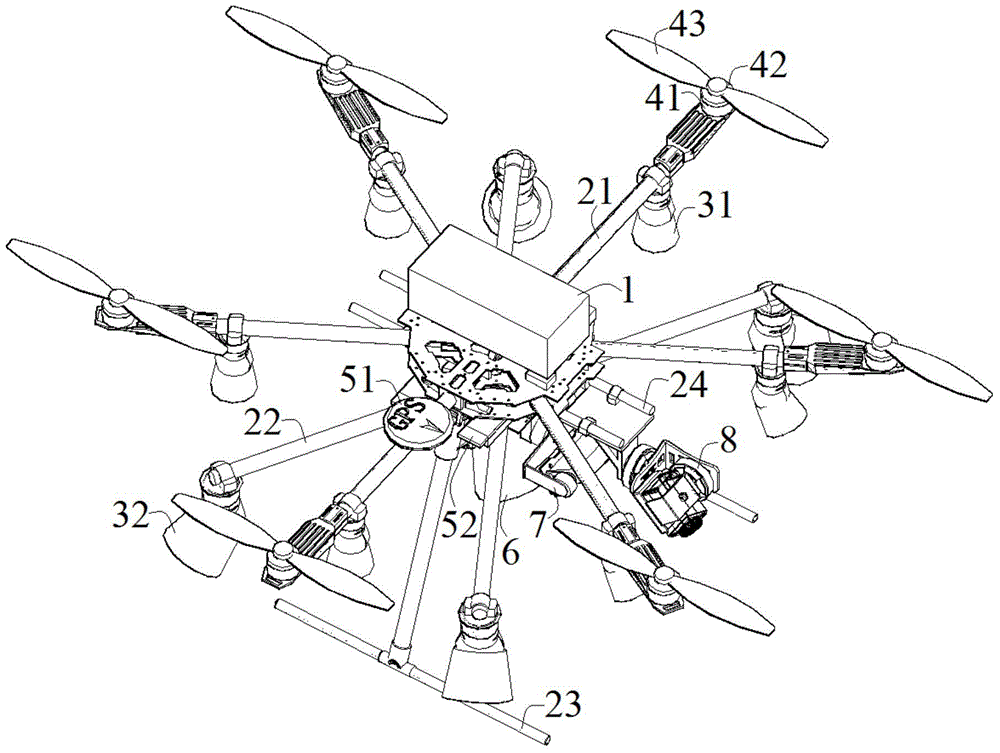 A multi-rotor drone for night search and rescue