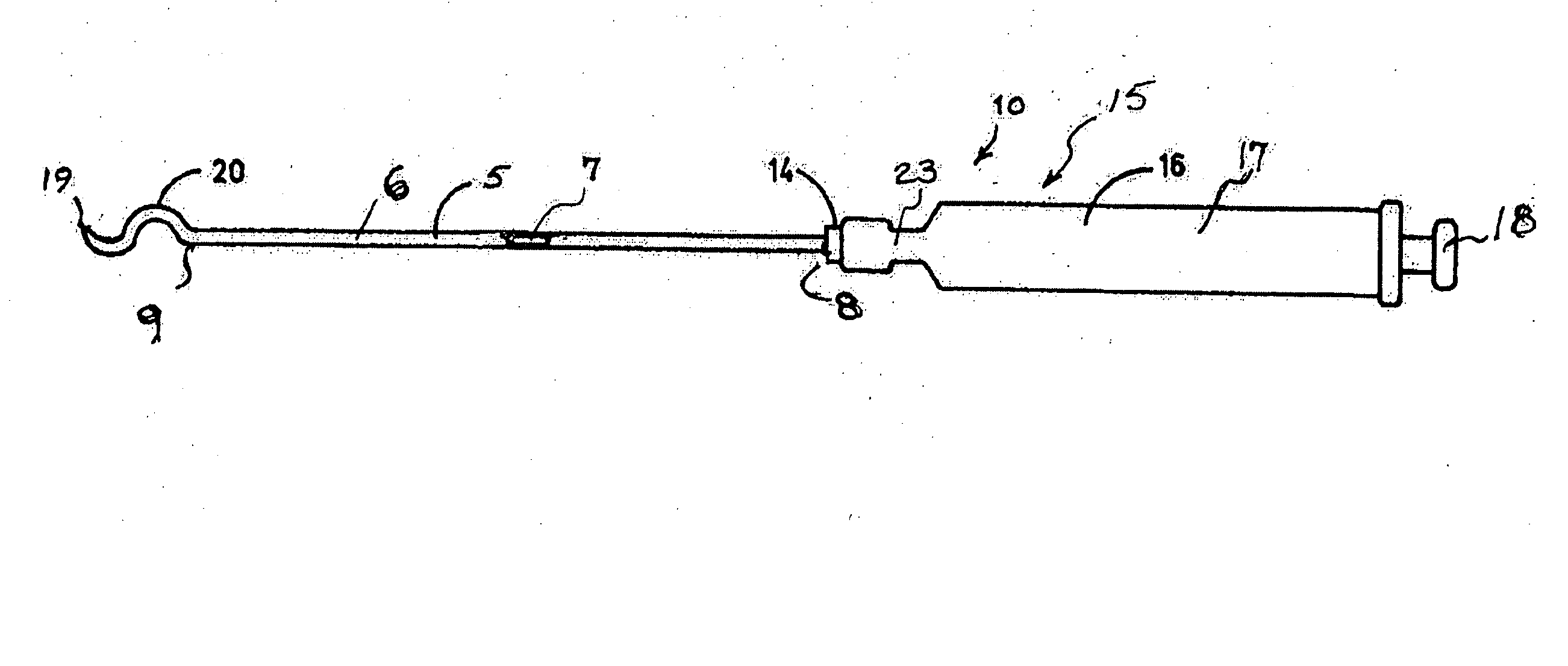 Hydrodynamic suture passer