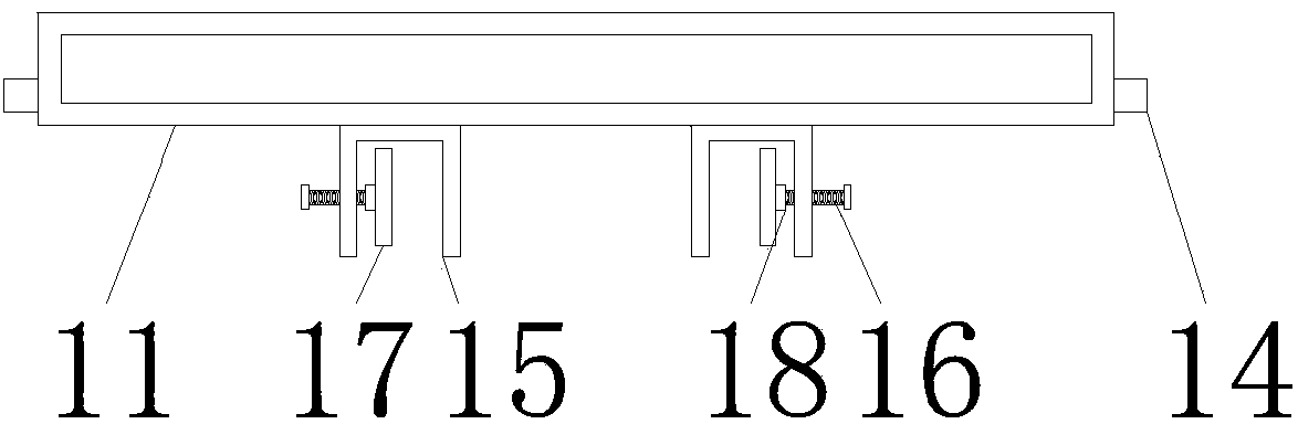 Glass cleaning device capable of being used in double-side way conveniently