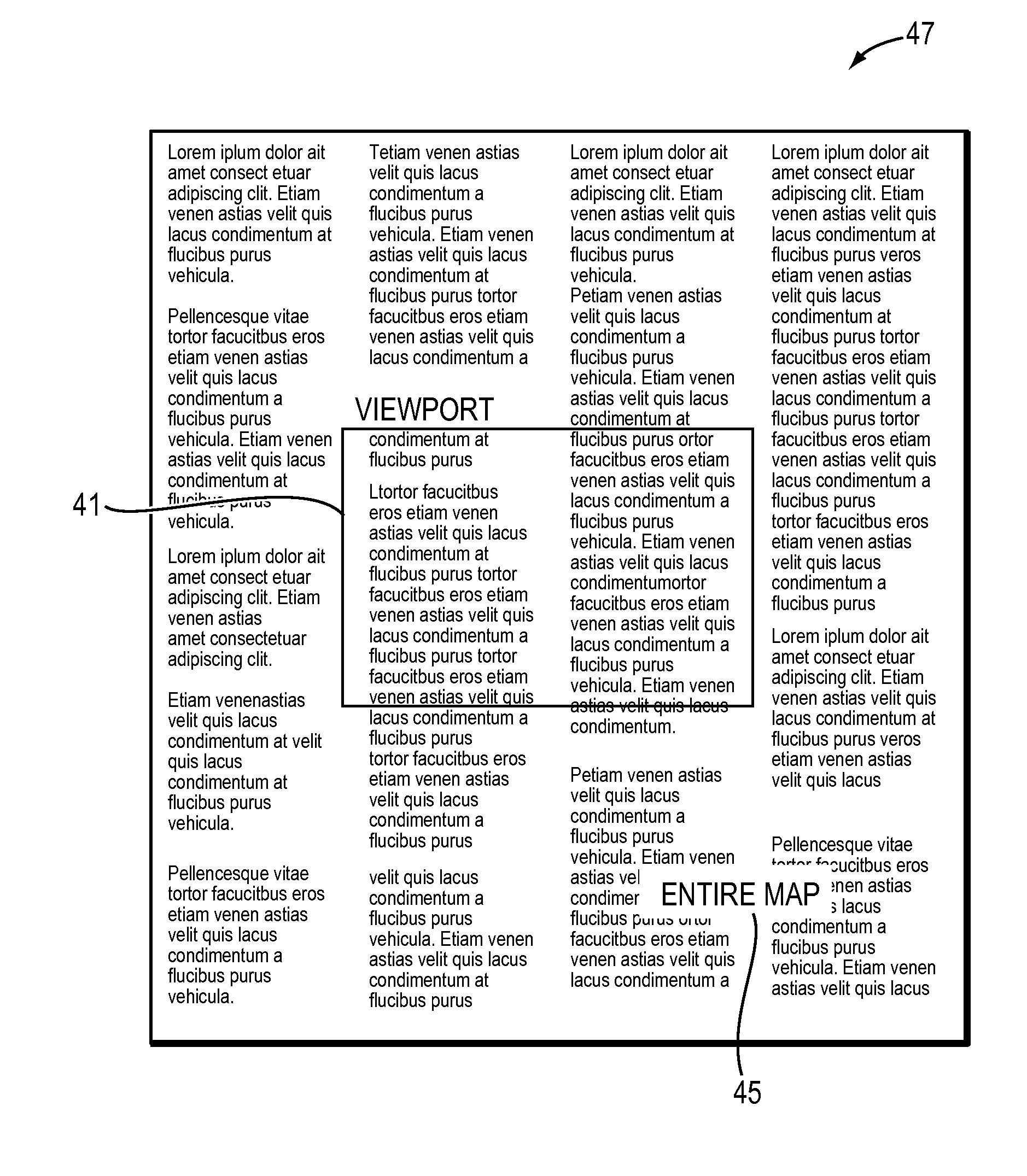 Computer method and system for topographical representation of textual data