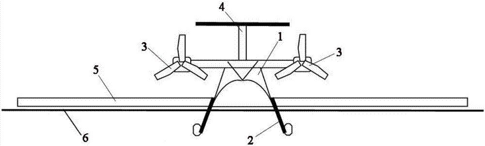 Low-altitude flight operation unmanned aerial vehicle and control system and application thereof