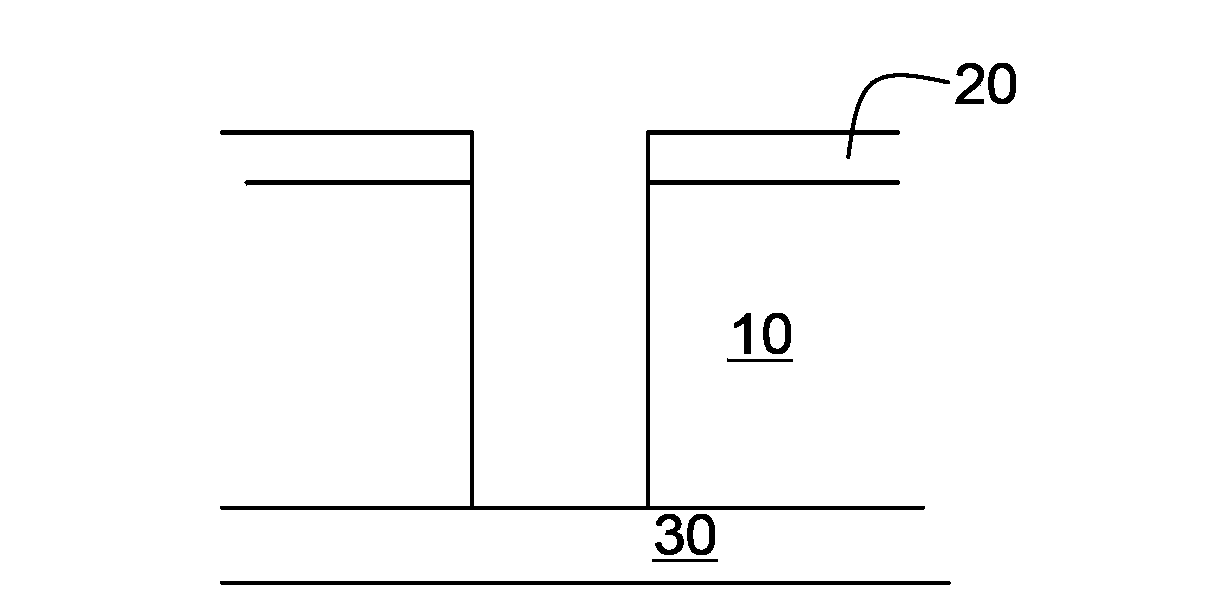 Etching method of etching hole having inclined side wall