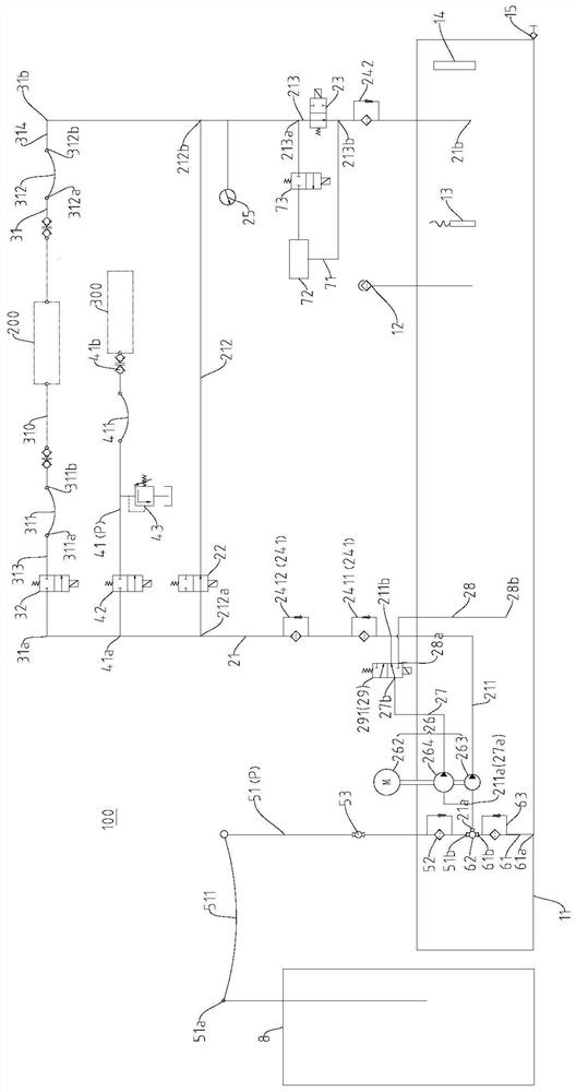 Equipment for the treatment of the hydraulic braking system of a vehicle