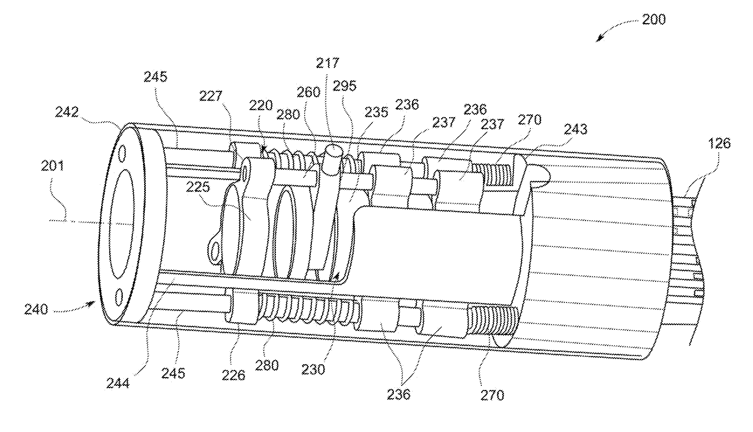 System for providing two position zoom-focus