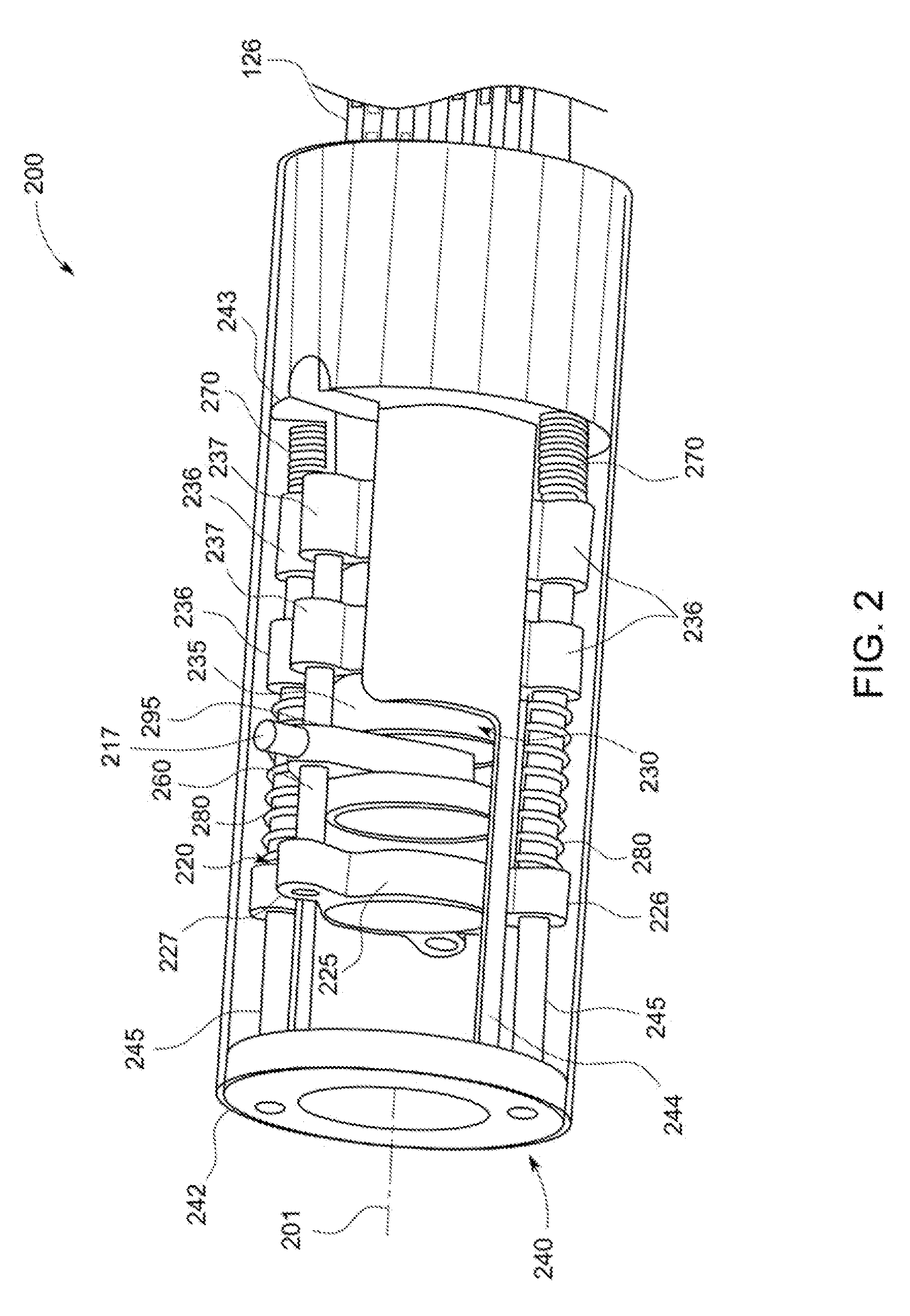 System for providing two position zoom-focus