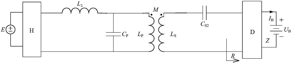 Induction type wireless charging system of variable secondary structure