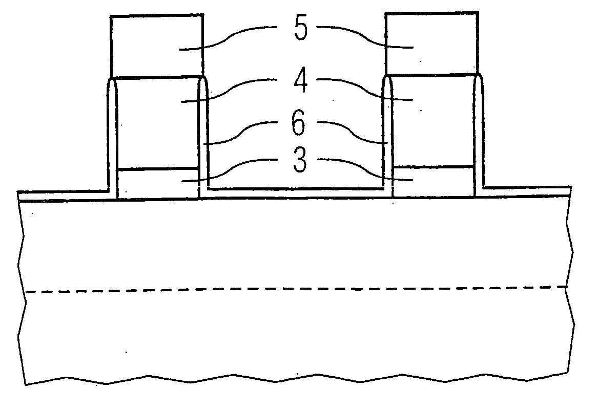 Method for fabricating NROM memory cells with trench transistors