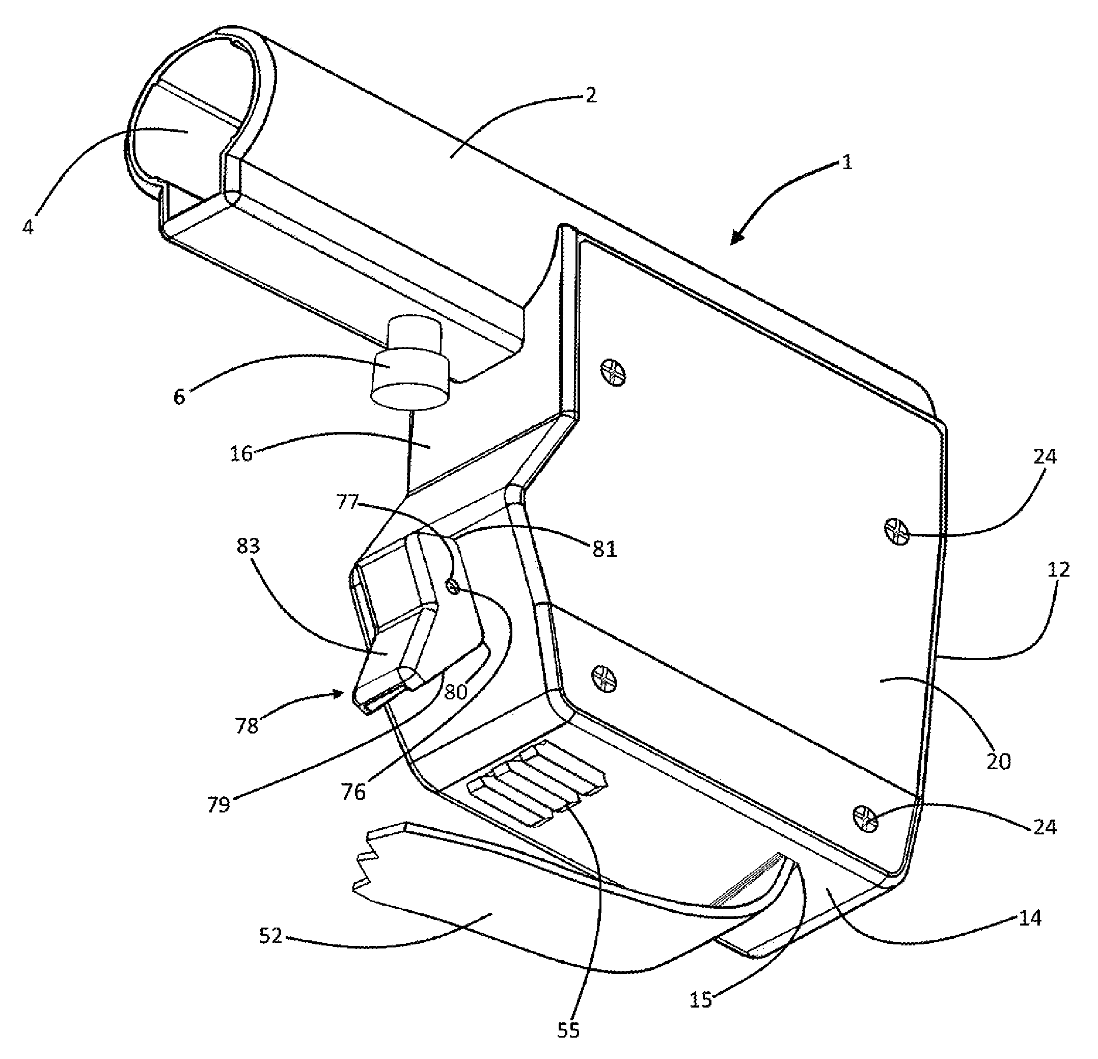 Sling recoiling gun stock