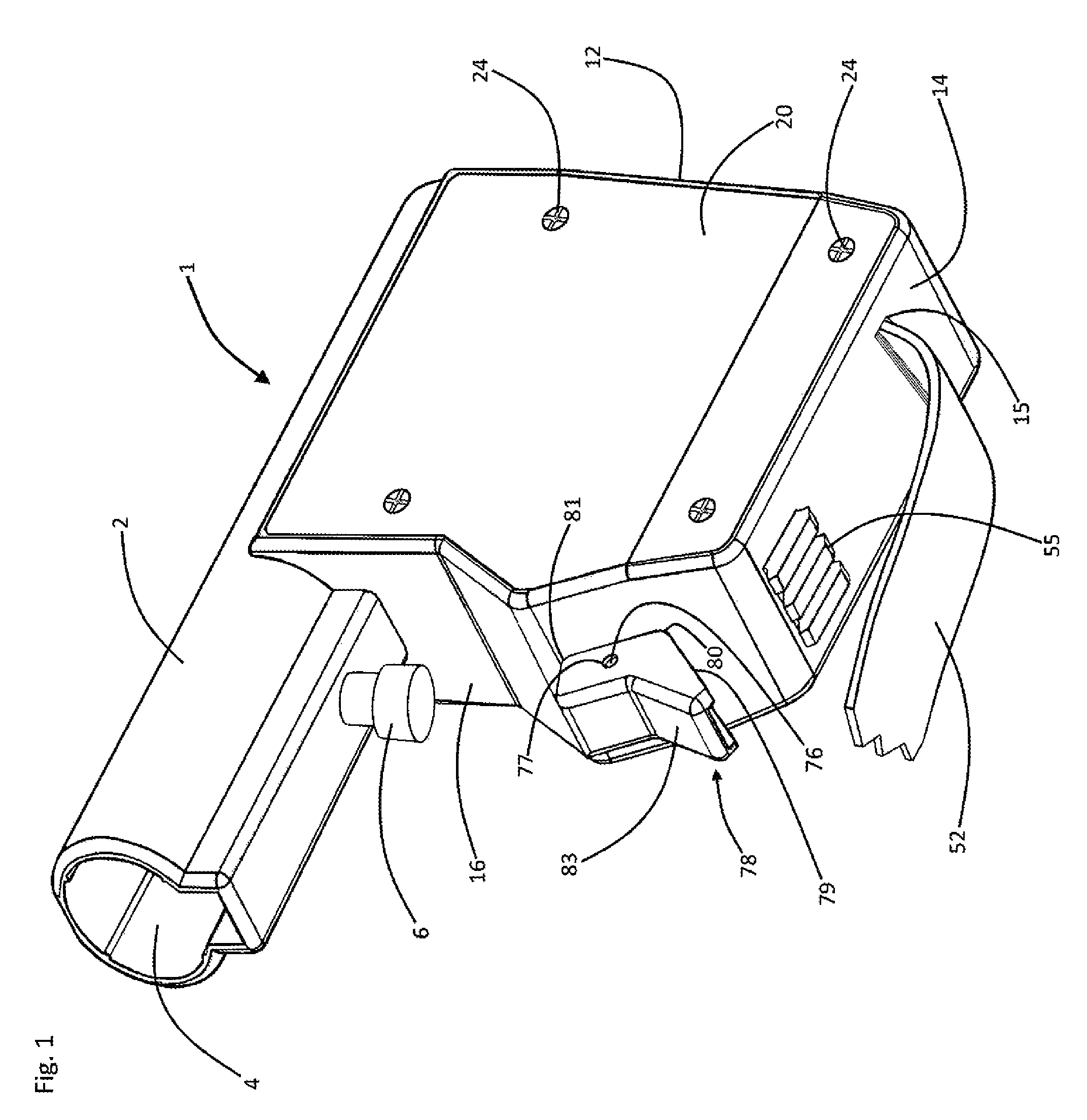 Sling recoiling gun stock