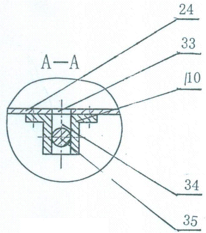 Novel high polymer material mixing and stirring machine