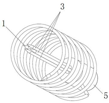 Irreversible electroporation ablation needle, needle track ablation device and ablation device