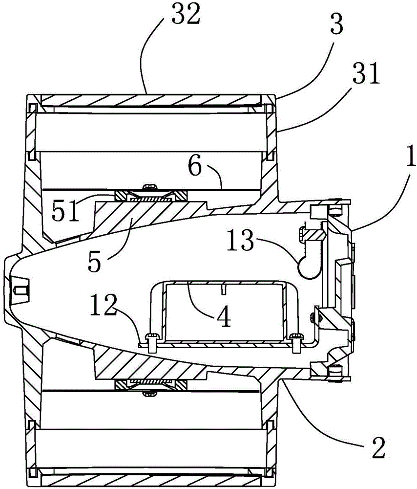 Double-side-light wall lamp