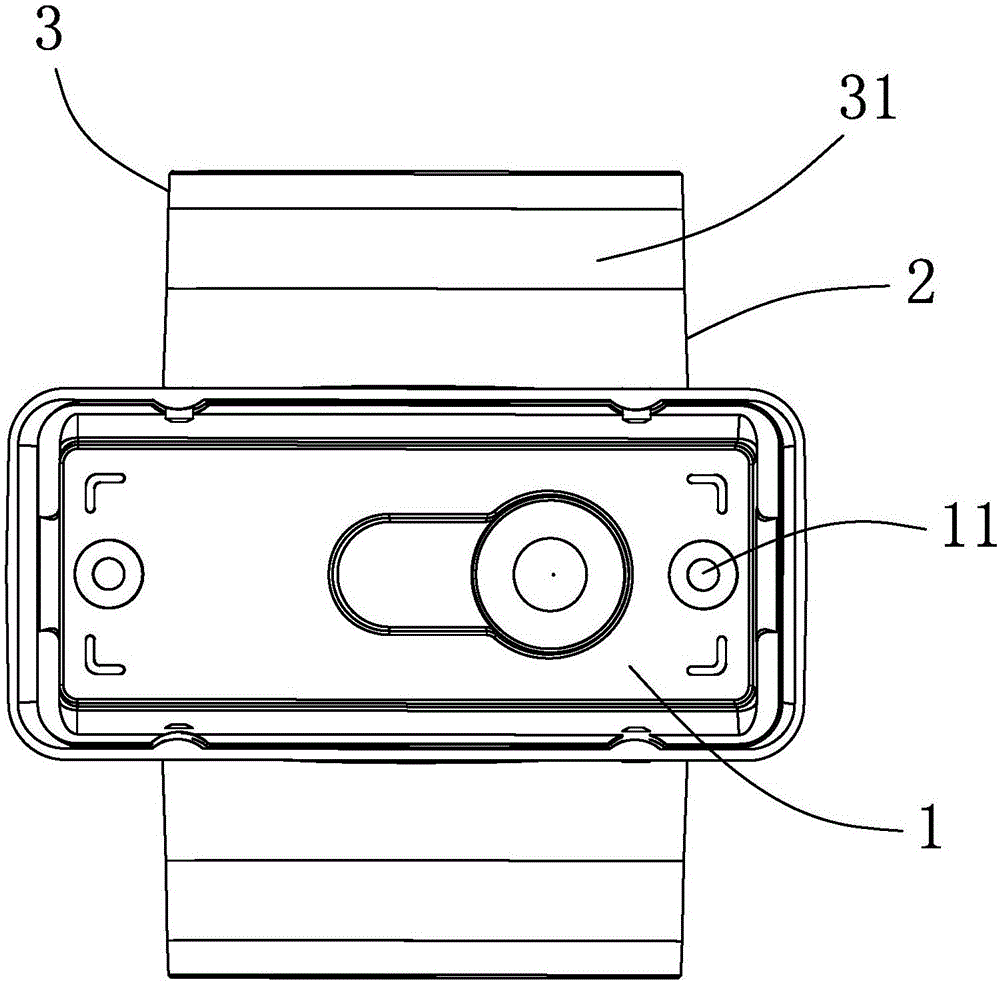 Double-side-light wall lamp