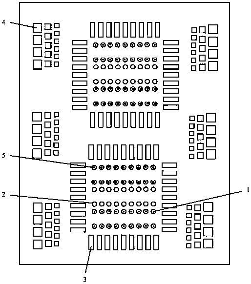 Design method of gold immersion process test board