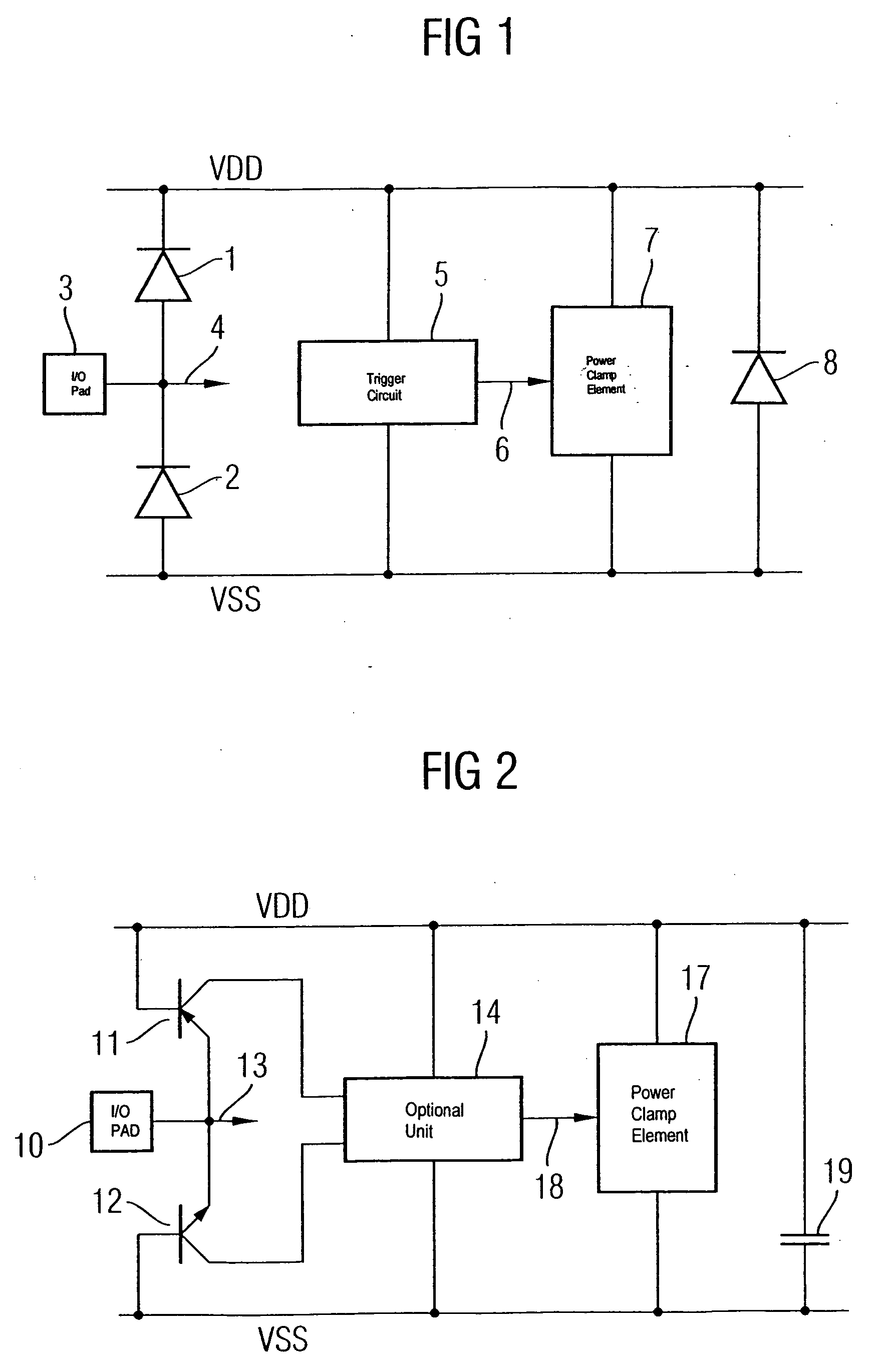 ESD protective circuit with collector-current-controlled triggering for a monolithically integrated circuit