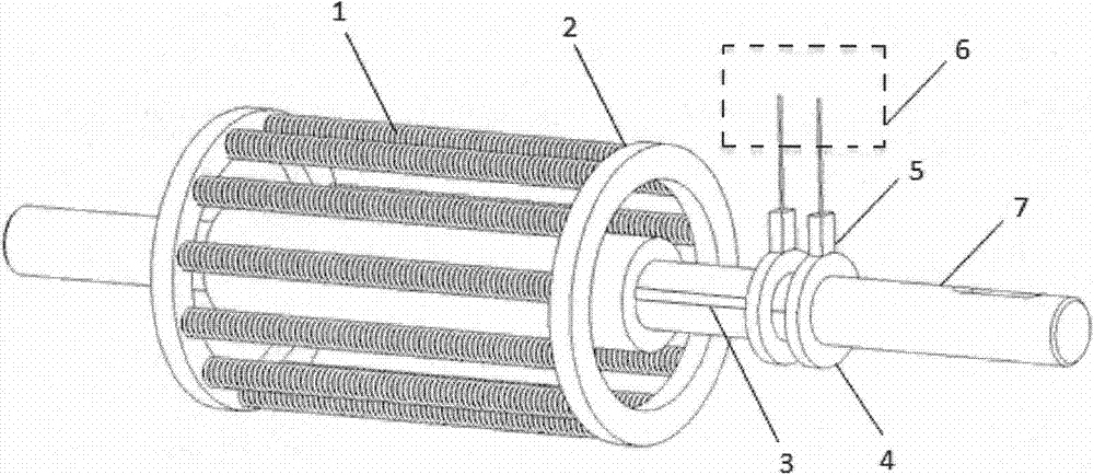 Cage type asynchronous motor speed regulating system based on magnetorheological fluid