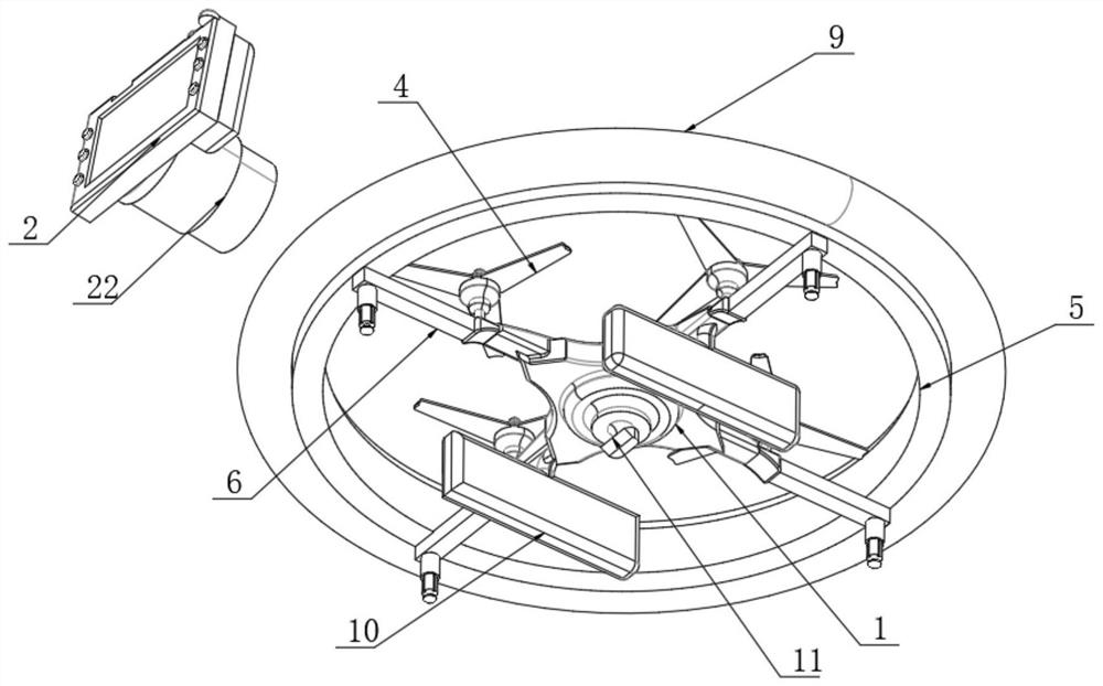 Water conservancy project unmanned aerial vehicle for remote sensing surveying and mapping