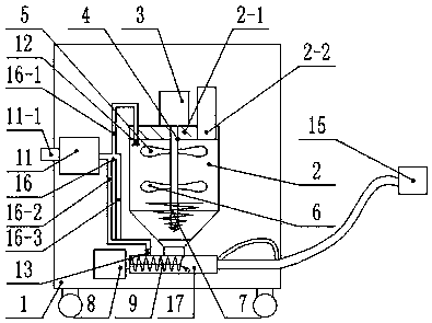 Mortar spraying robot for building