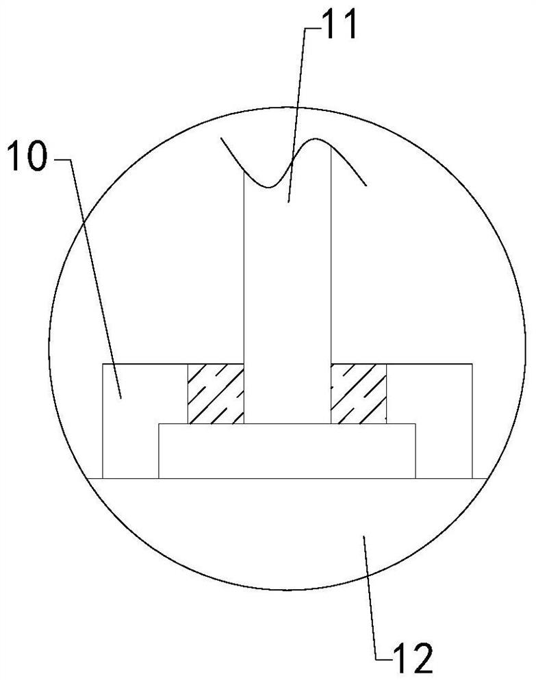 Spraying and mixing device for preparing micro-capsule suspending agent