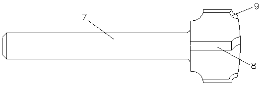 Sheeted polyvinyl chloride (PVC) flooring with arc angles, production process for same and special die