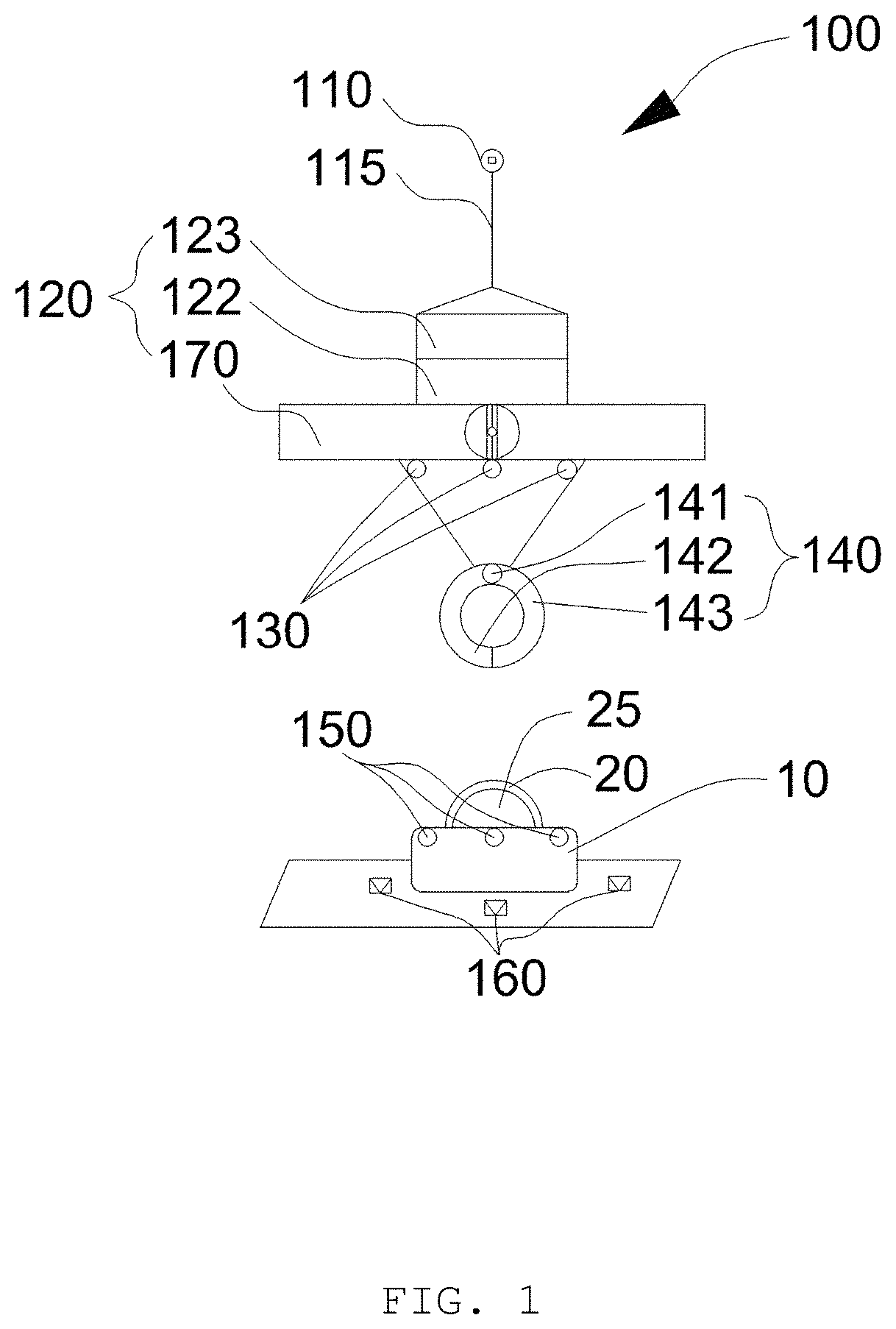 Unmanned automated hook coupling device