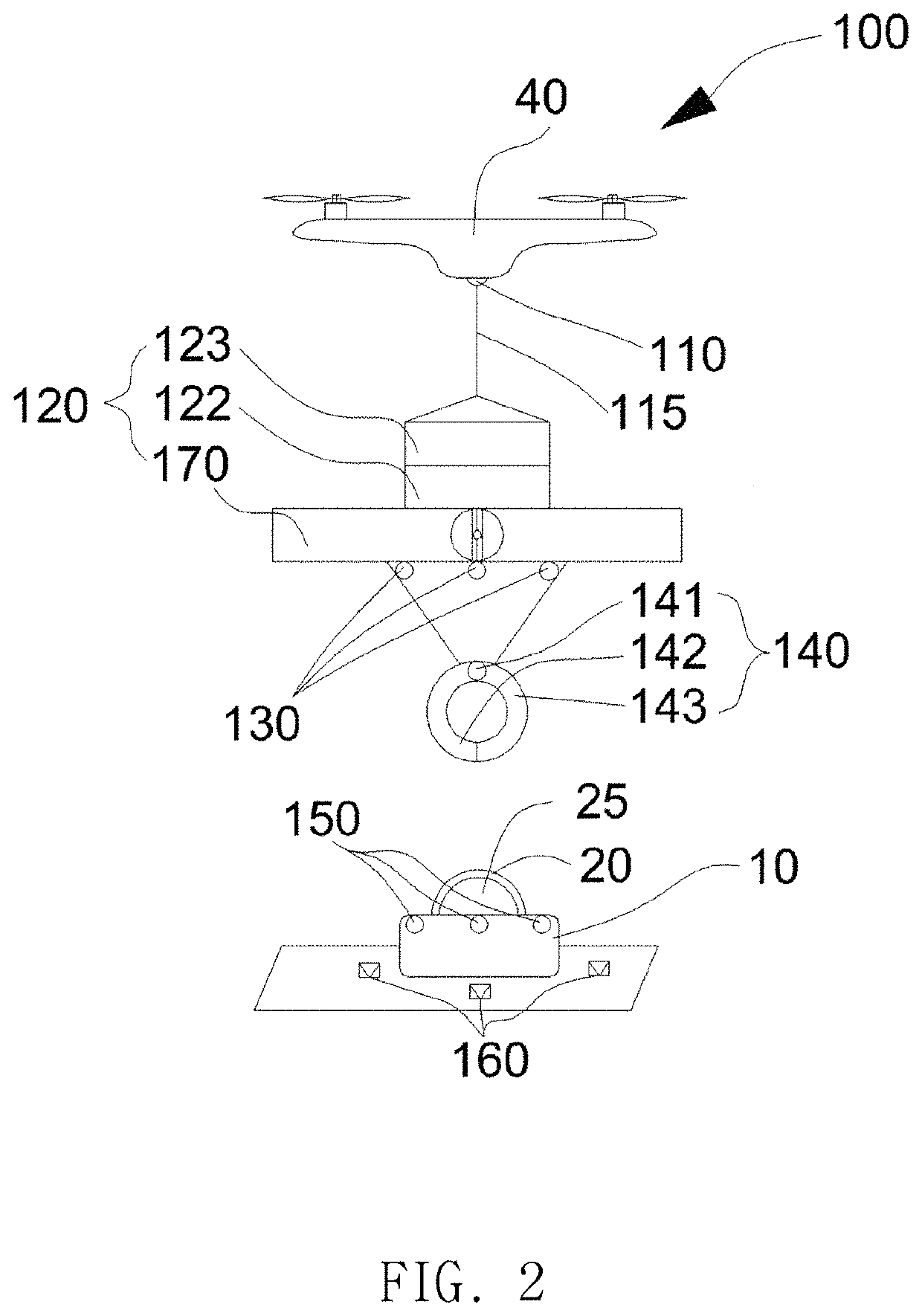 Unmanned automated hook coupling device