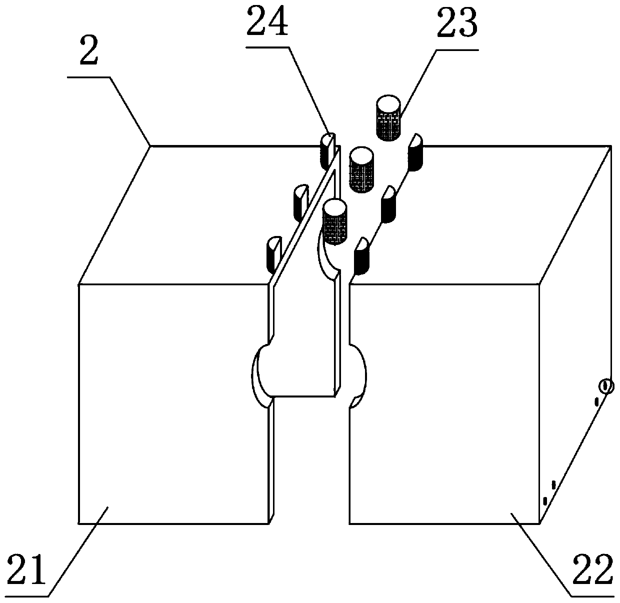 Paper winding mechanism for label digital printing machine