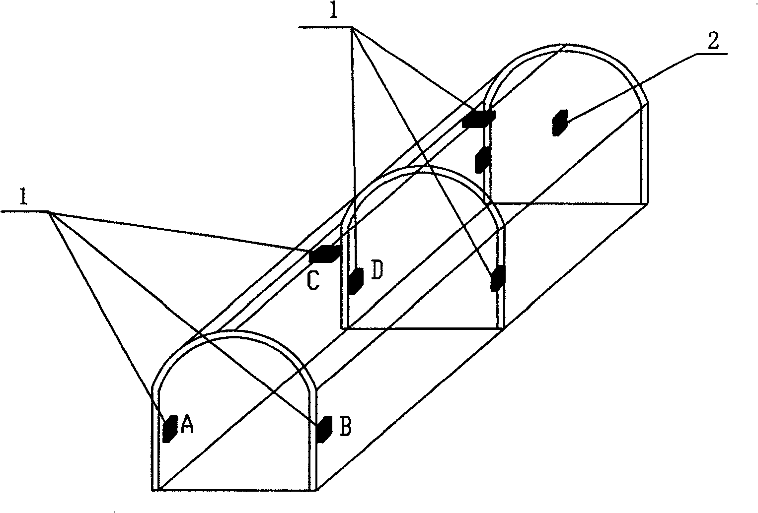 Underground personnel locating and rescuing system and under ground personnel locating method