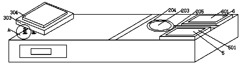 Orthopaedical diagnostic mattress and using method