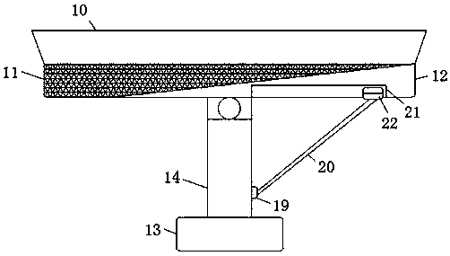 Separation and bagging device in environment-friendly vanadium nitrogen alloying pellet production