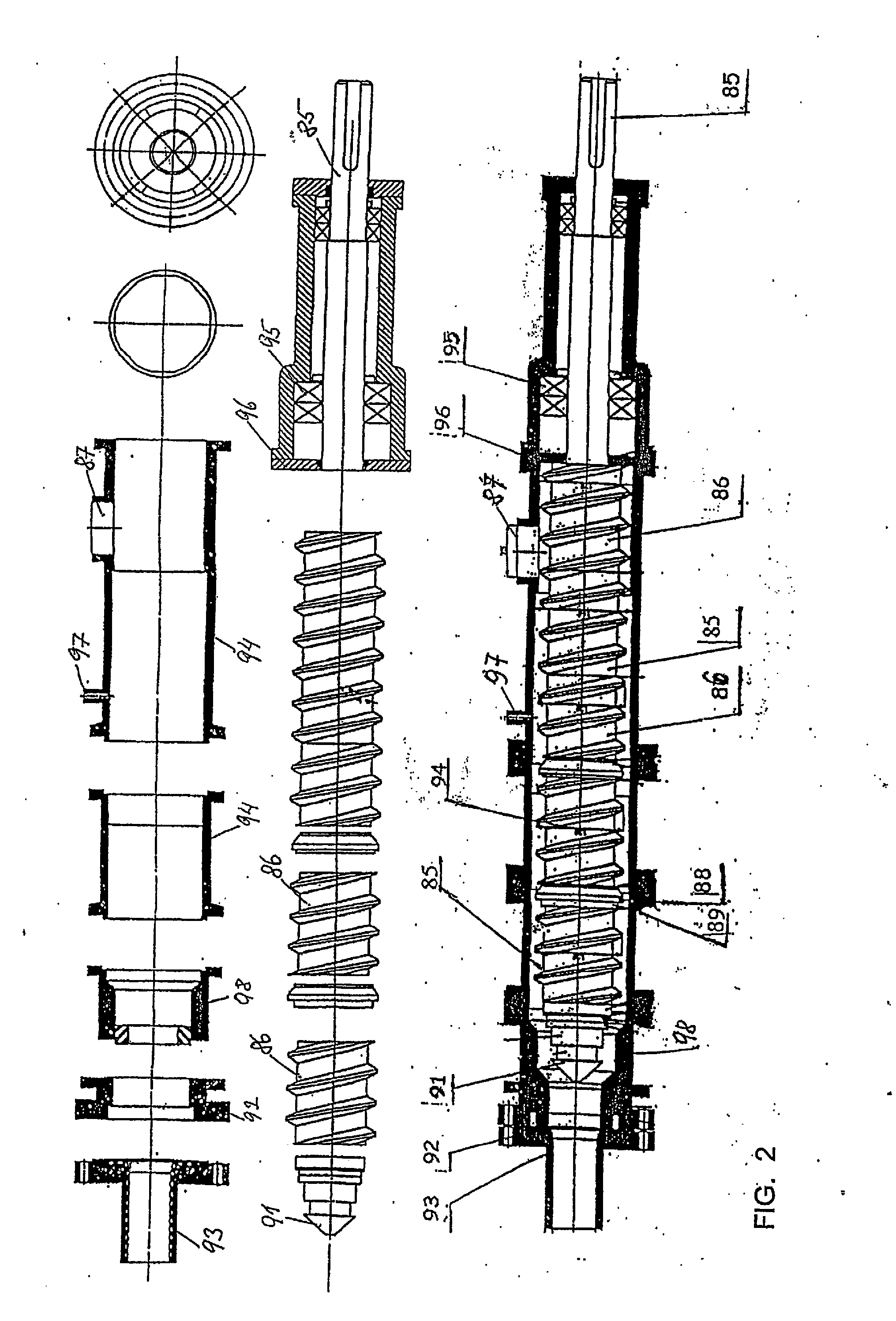 Method And Devices For The Continuous Processing Of Renewable Raw Materials