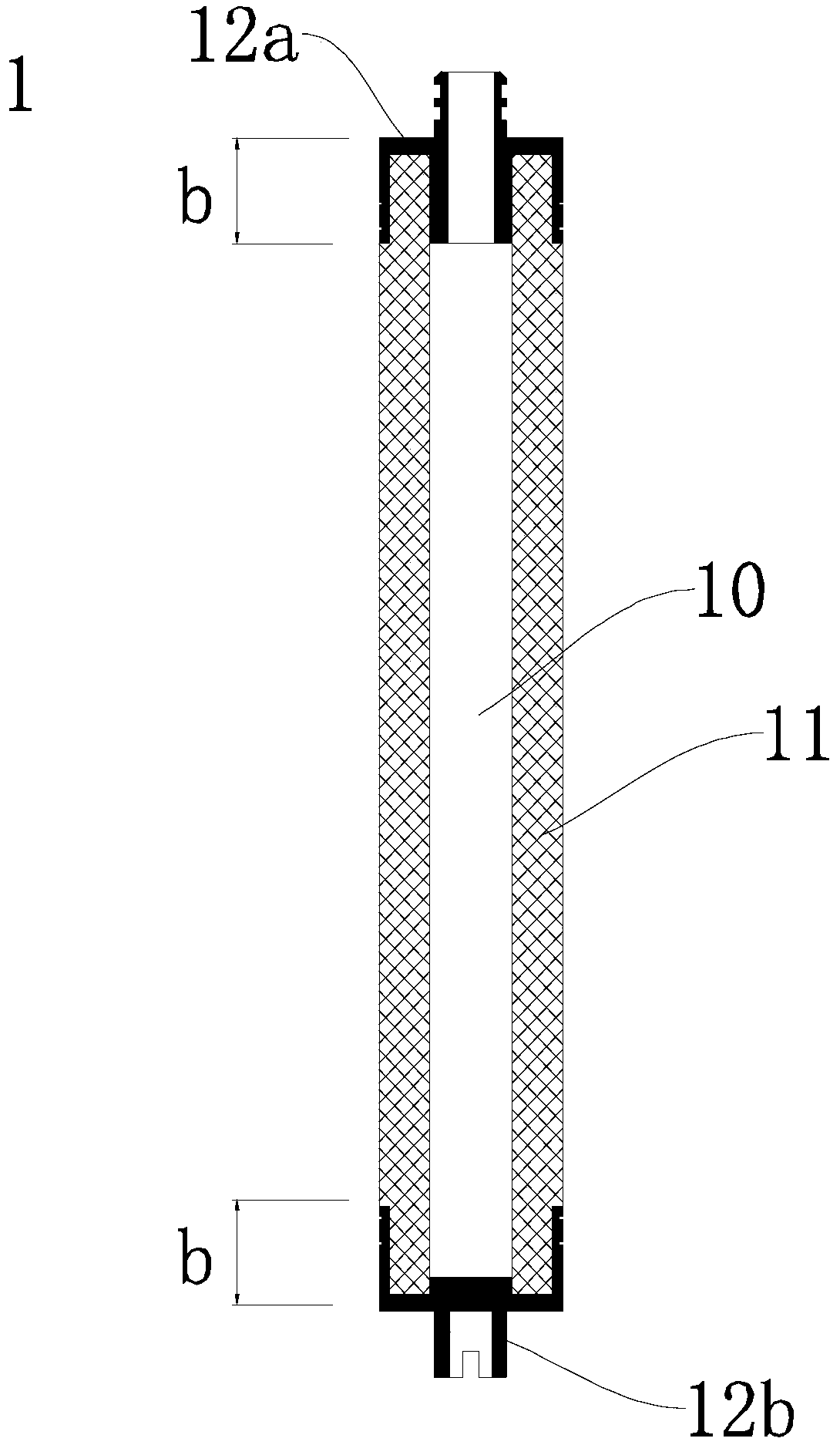 Membrane rolling structure