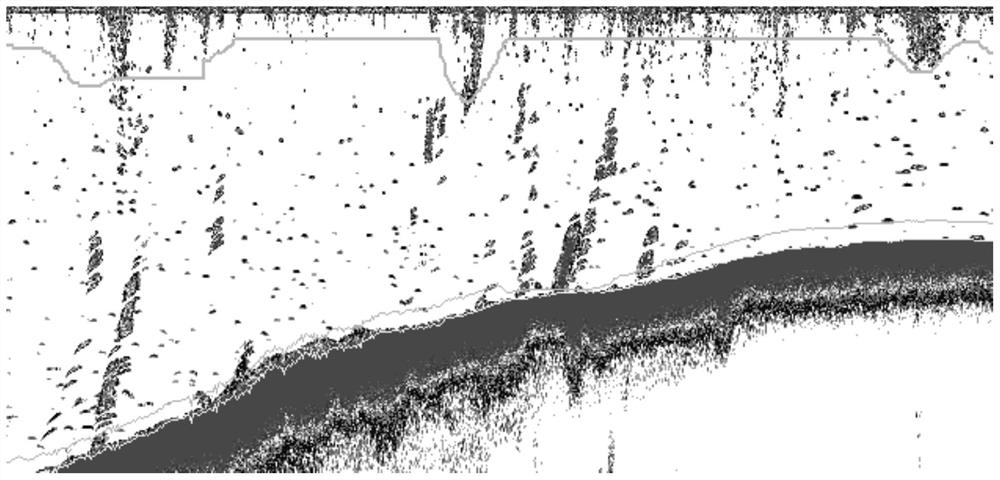 Bubble release flux quantification method based on acoustic signal