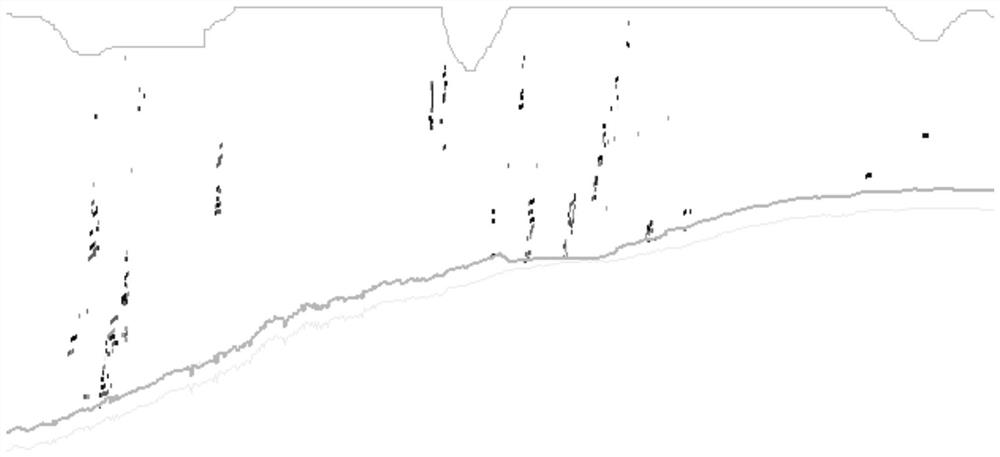 Bubble release flux quantification method based on acoustic signal