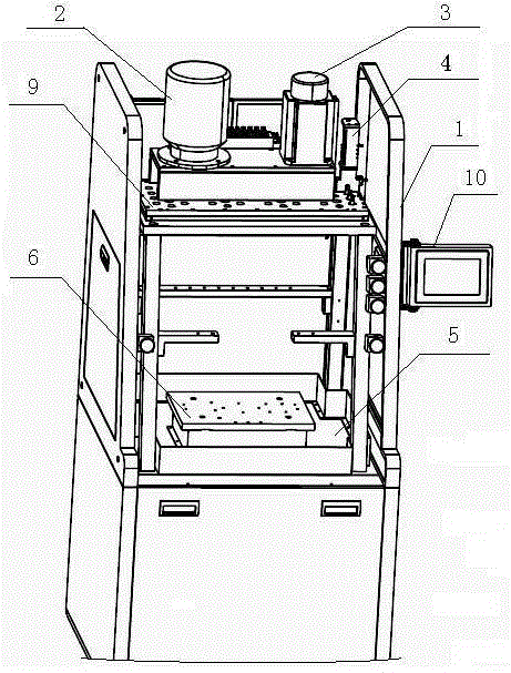 Multi-shaft automatic drilling and tapping machine