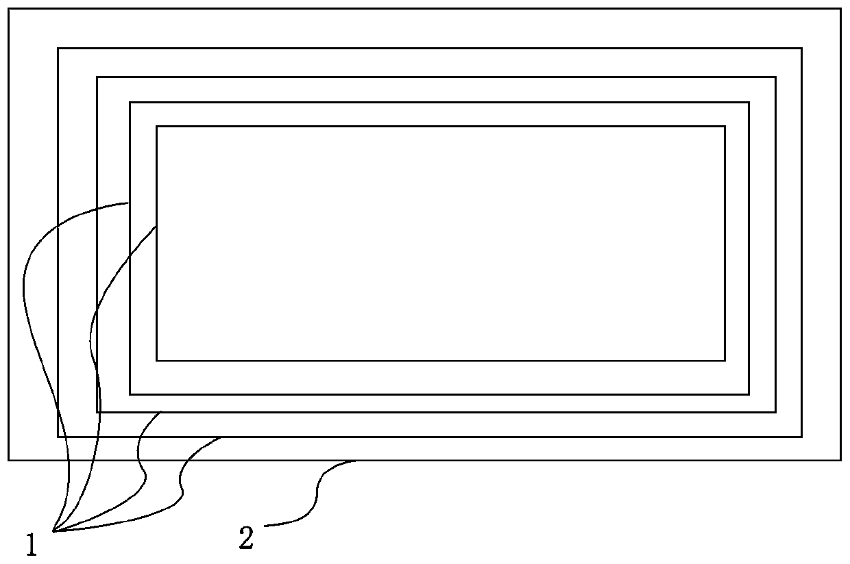 External reinforcement method of blade and blade used for wind power generating set