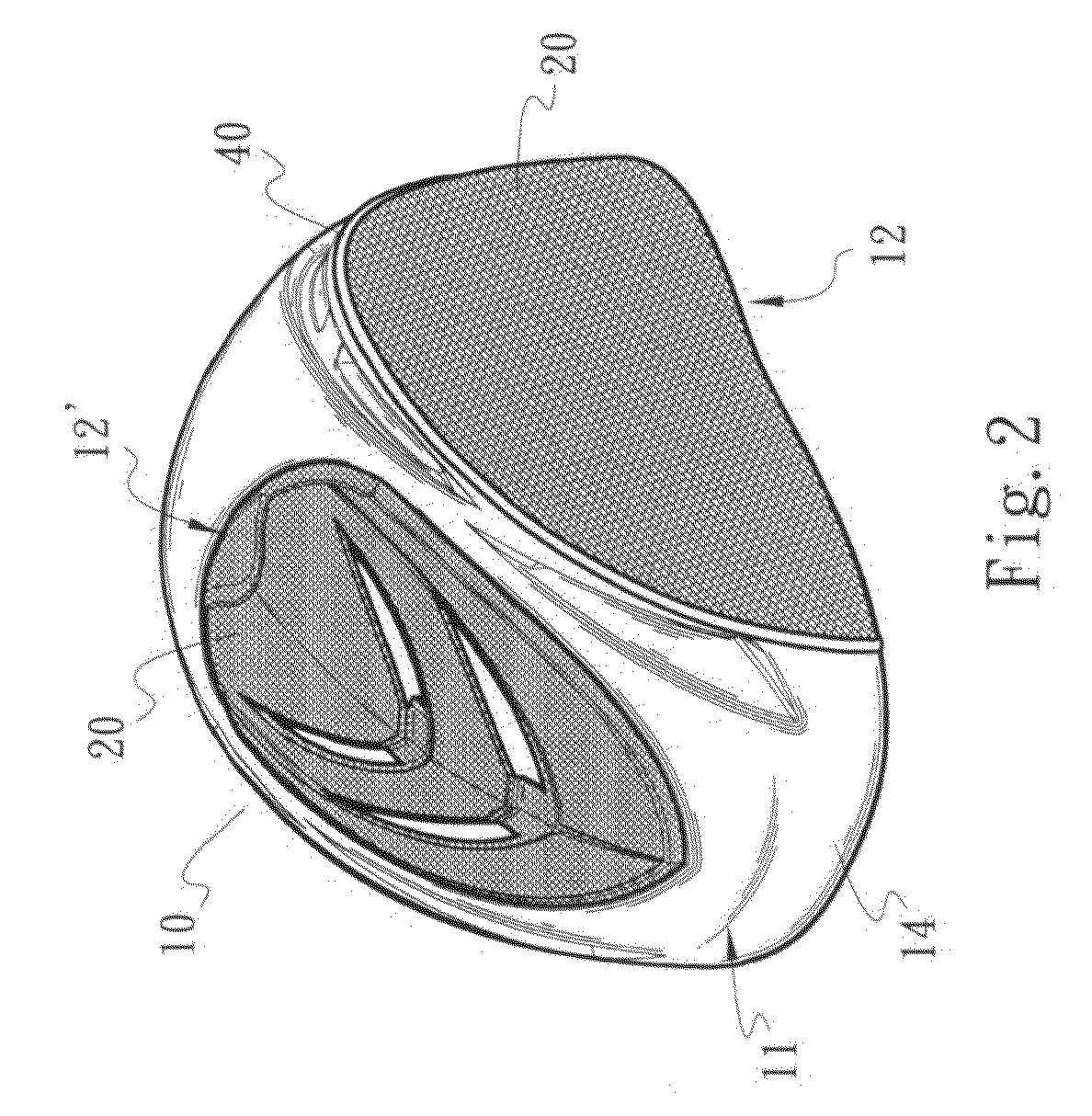 Safety helmet structure and processing method thereof