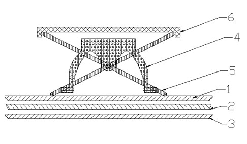 Structure of notebook computer keyboard