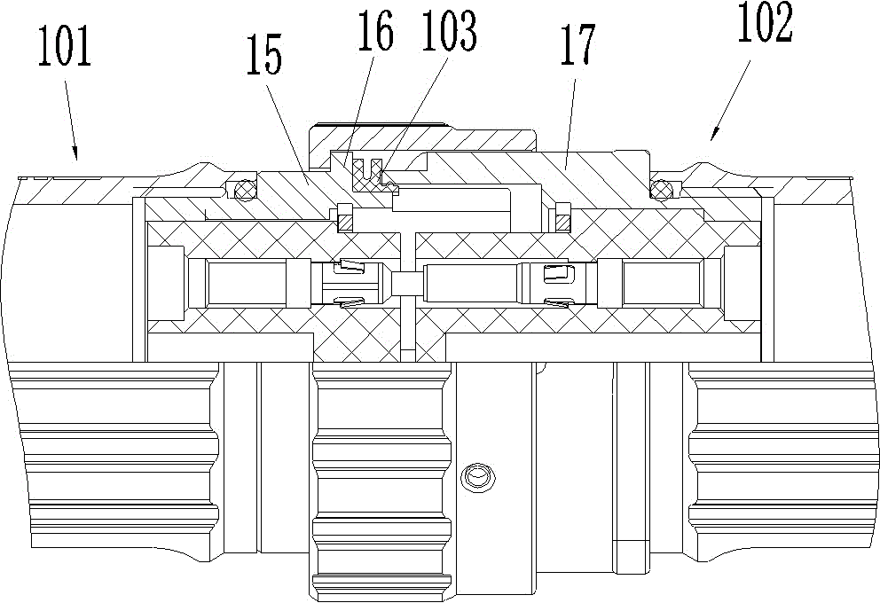 Waterproof-sealing electrical connector assembly