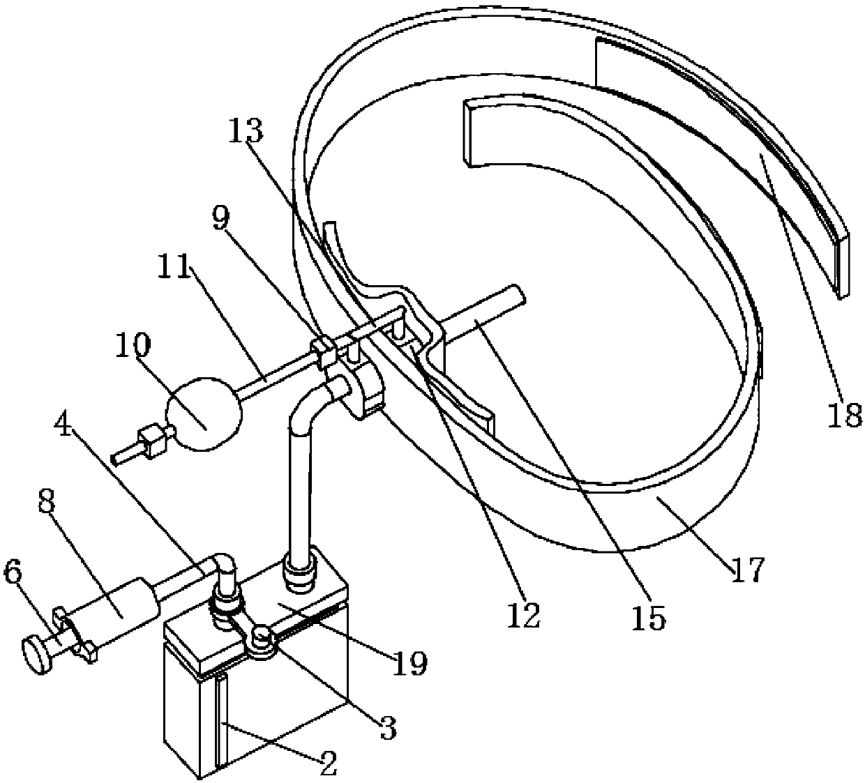 Cardiothoracic surgical closed nursing drainage device