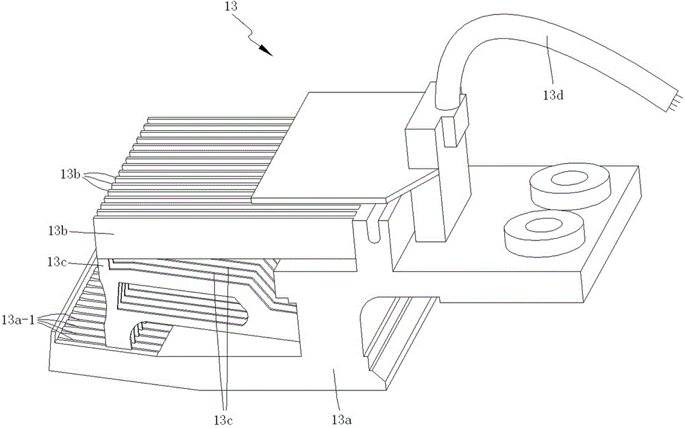 Needle-pressing mechanism for warp-knitting machine