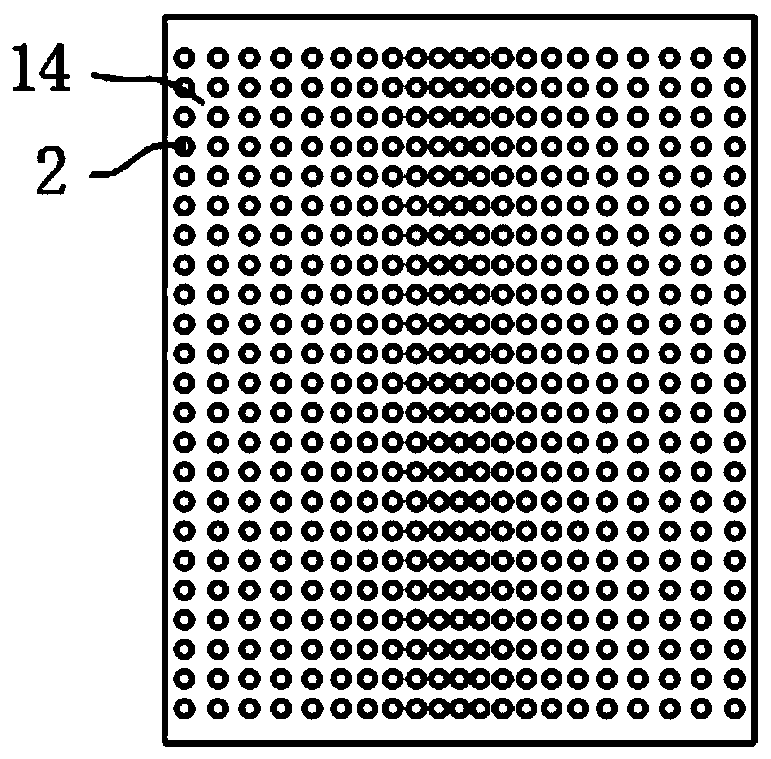 Transporting device for glass bottles